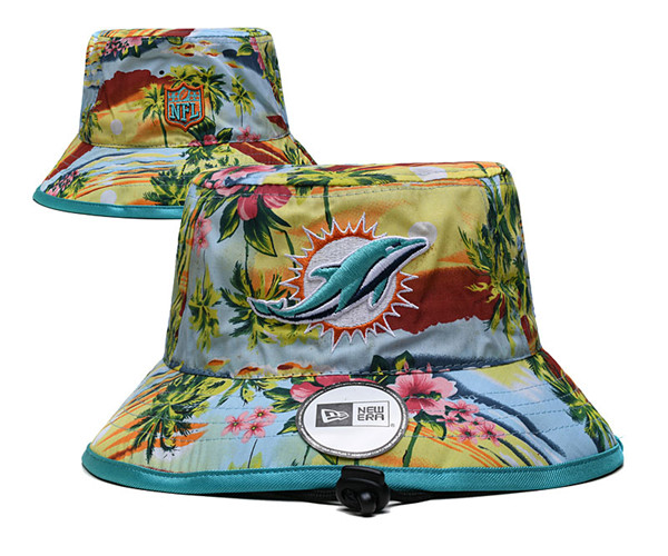 Miami Dolphins Stitched Bucket Hats 079
